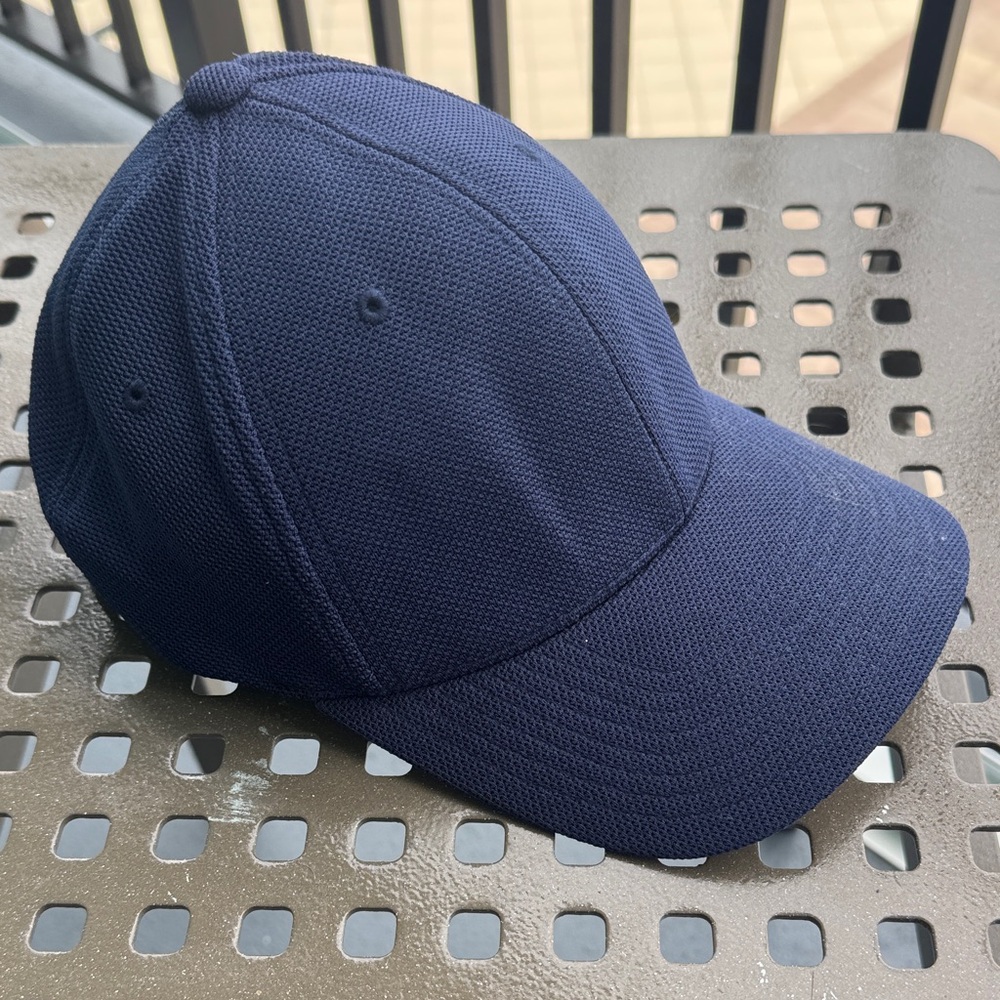 Men's Flexfit Navy Blue Baseball Cap